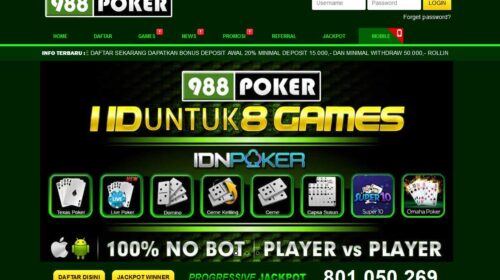 Online IDN poker site